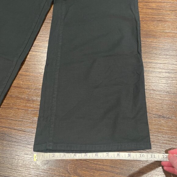 NWT J.Crew Women's Sz 26 Black Camp-Pocket Wide-Leg Pant Relaxed Utility CI936 - Picture 10 of 12